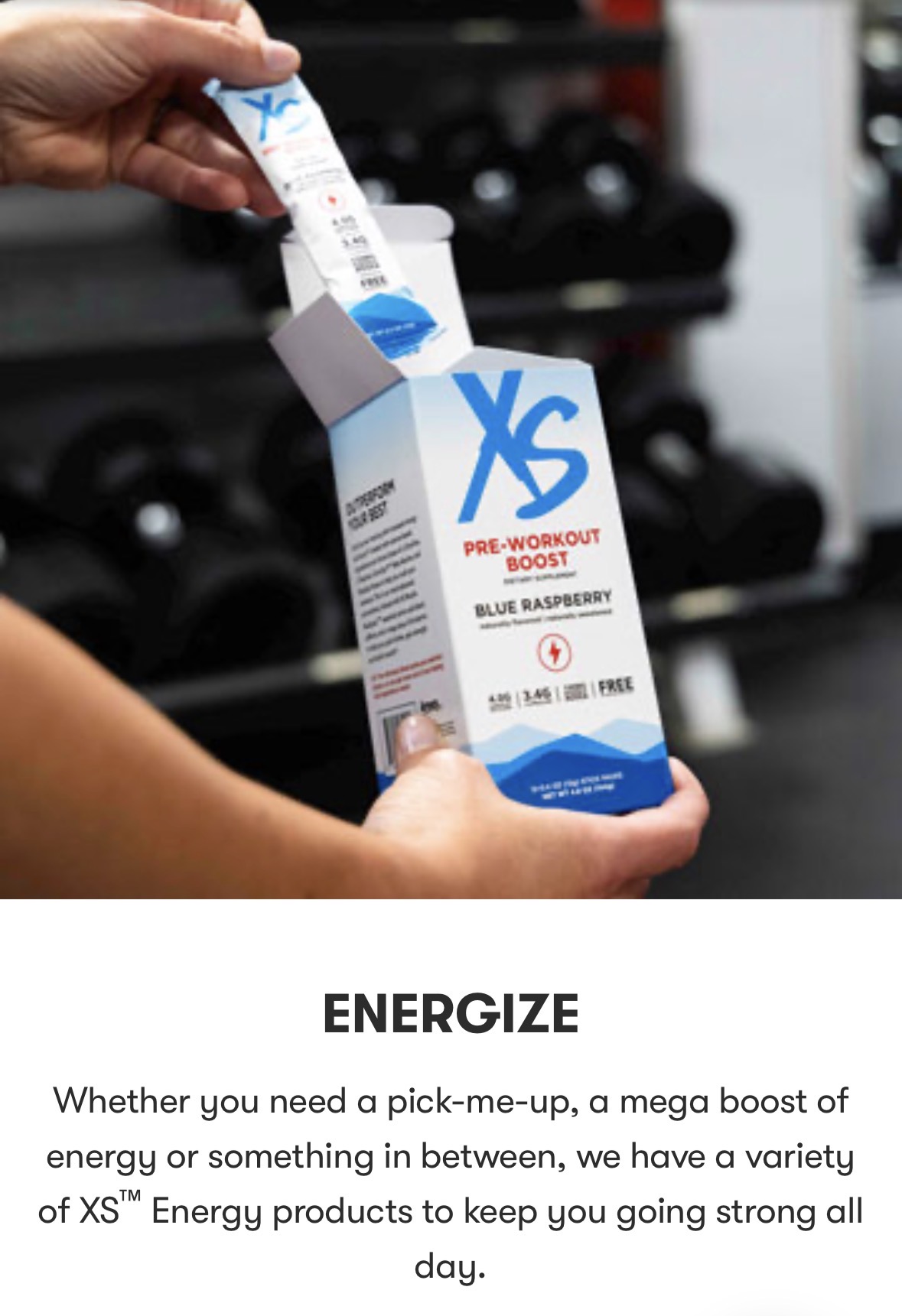 Energy and caffeine